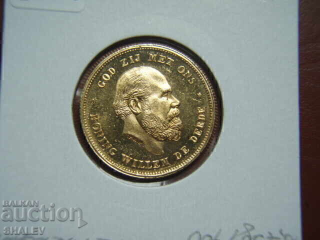 10 Guilders 1875 Netherlands /2/ - AU/Unc (gold) - 5