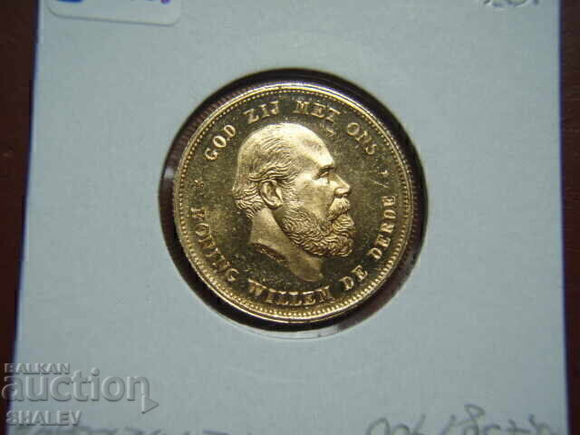 10 Guilders 1875 Netherlands /2/ - AU/Unc (gold) - 7