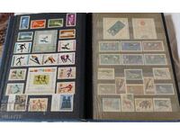 Clasor cu 538 buc timbre poștale