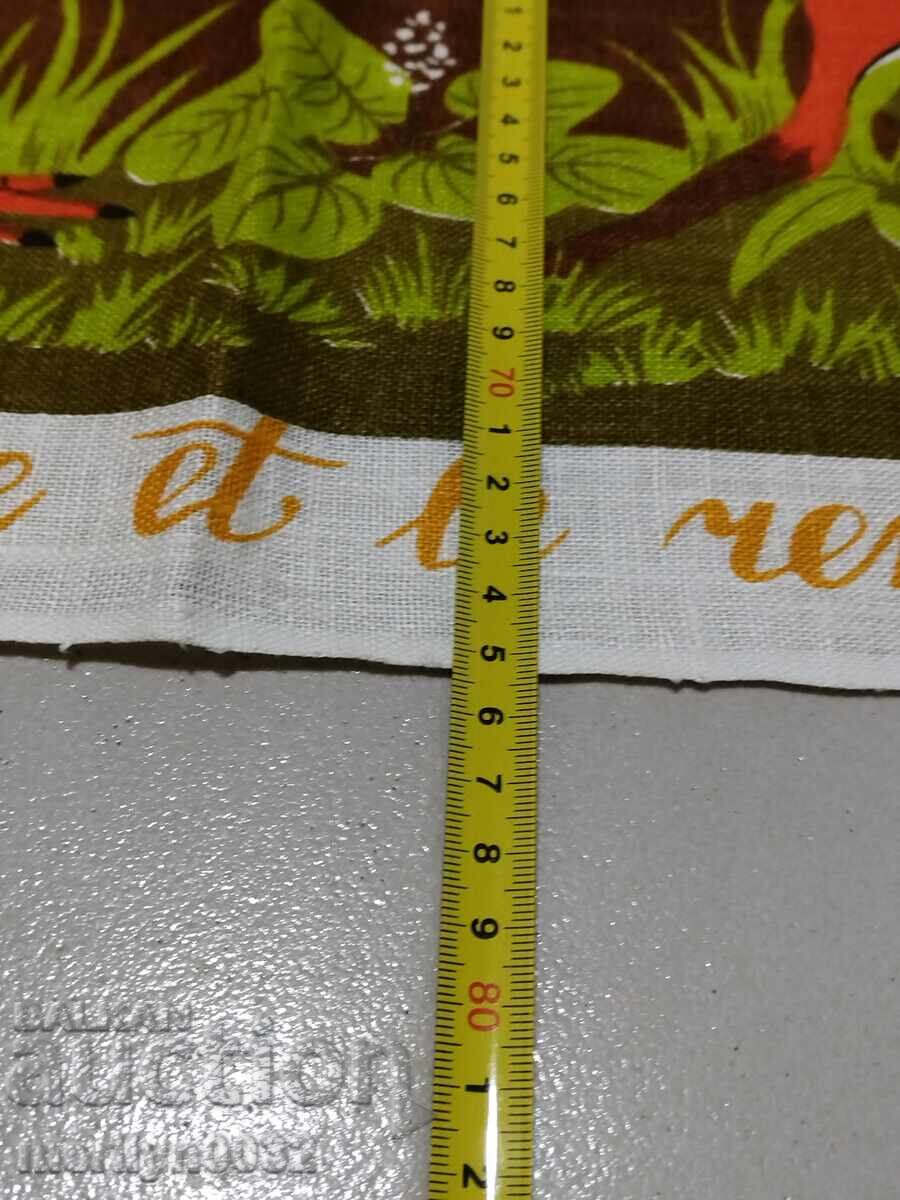 Доставка на Цветен плакат на плат по баснята "Лисица и щъркел" постер