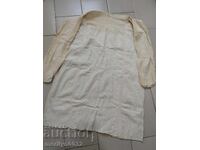 Cămașă veche de damă din mătase de canar NOUĂ de zestre