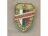 O insignă rară de onoare a unui TROUBLER