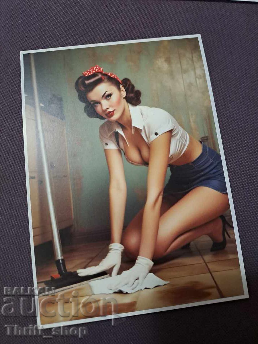 Ταχυδρομική κάρτα - Ερωτική - Νέα