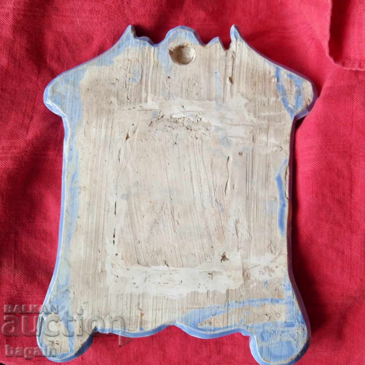 Licitație Icoană barocă veche. Maiolică Licitație Icoană barocă veche. Maiolică