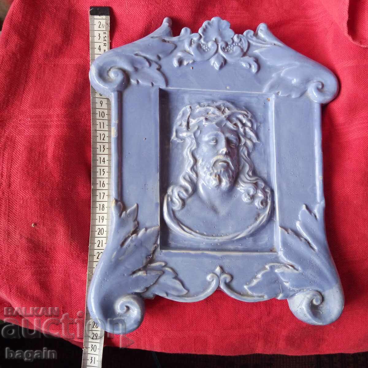 Livrarea Icoană barocă veche. Maiolică Livrarea Icoană barocă veche. Maiolică