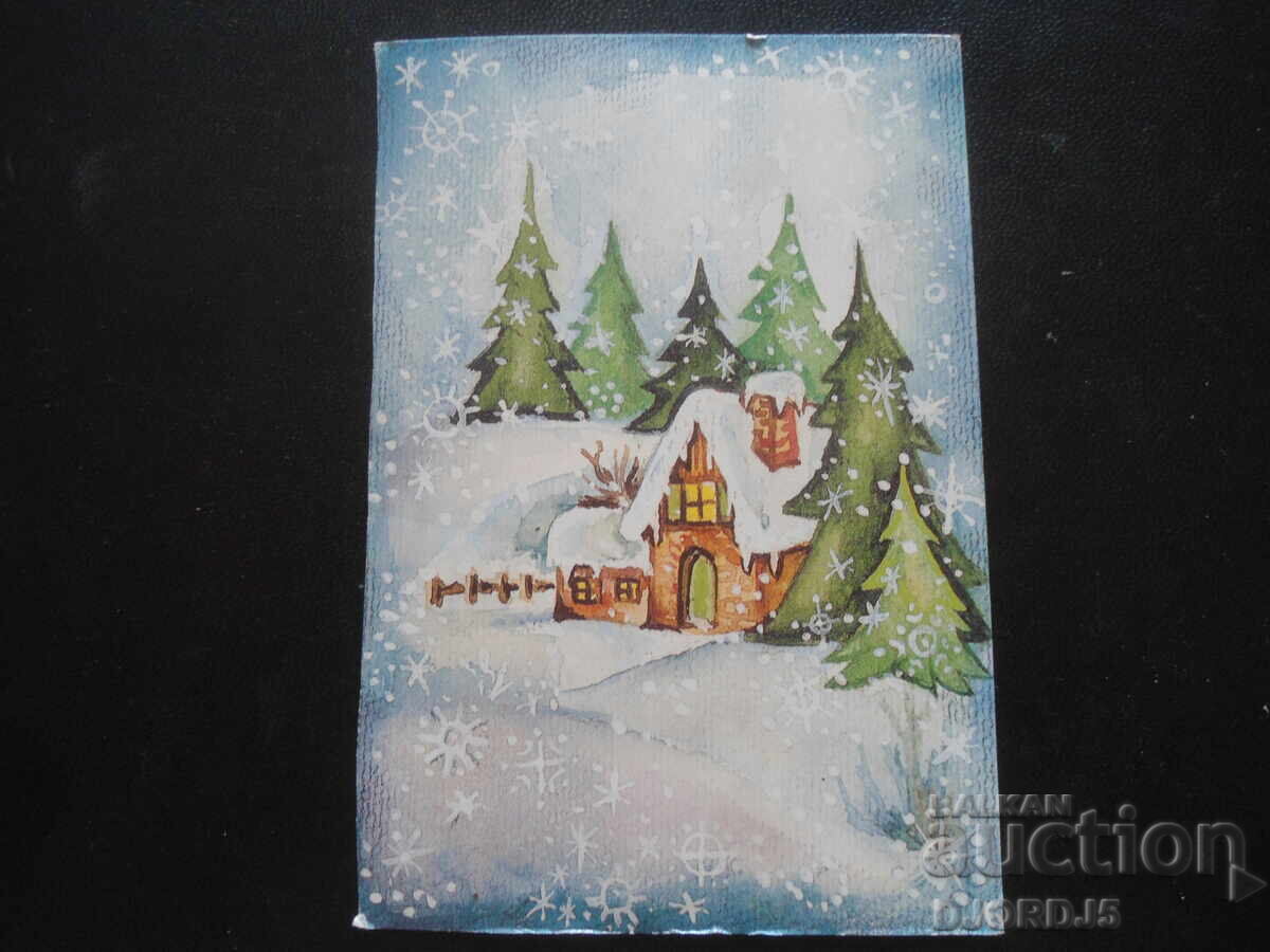 Old greeting card Old greeting card