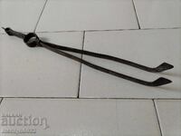 Old tongs, dilaf, wrought iron