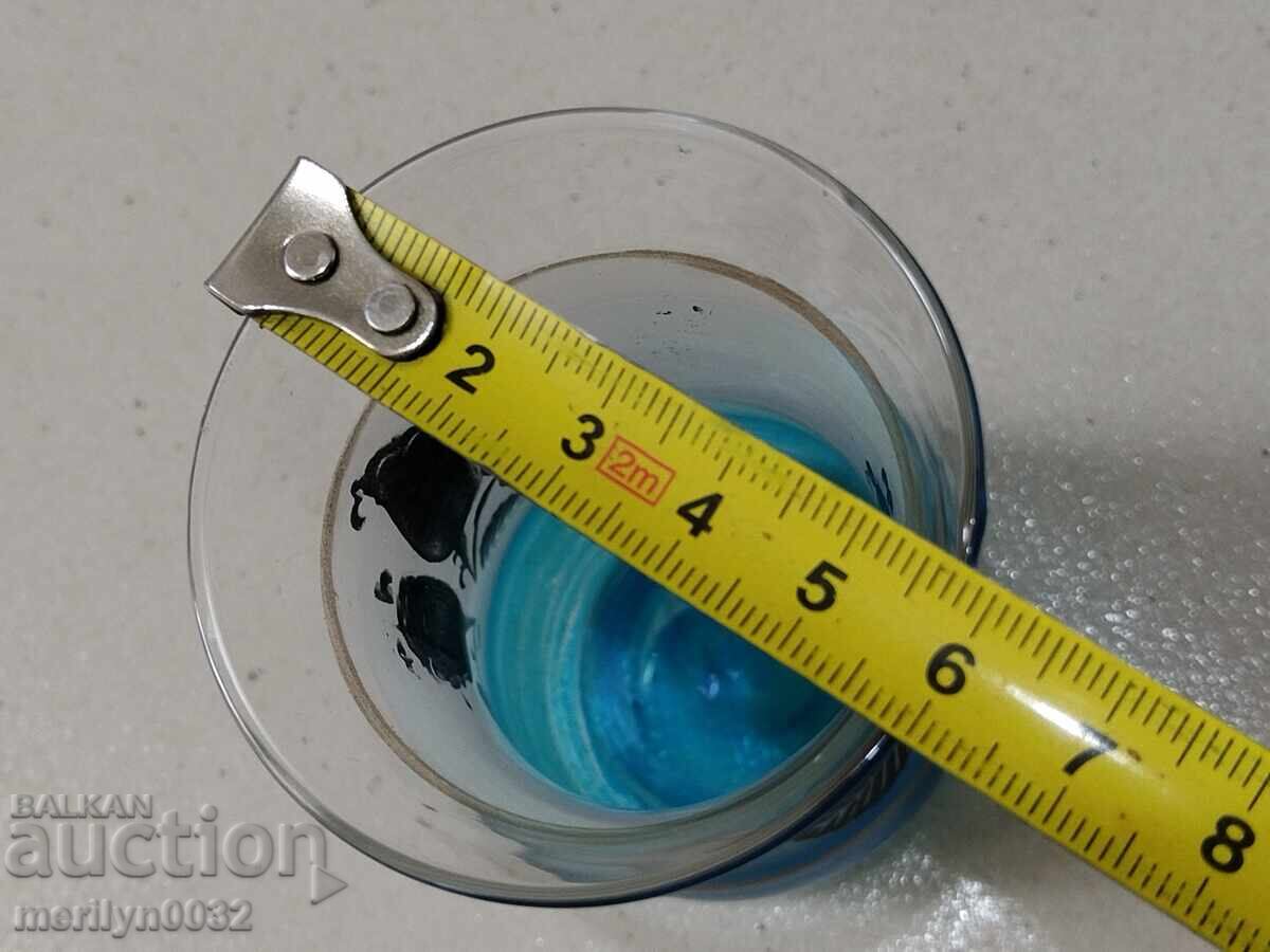 Beautiful set of 6 shot glasses - 7