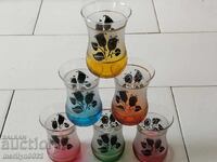 Set frumos de pahare 6 buc shot-uri