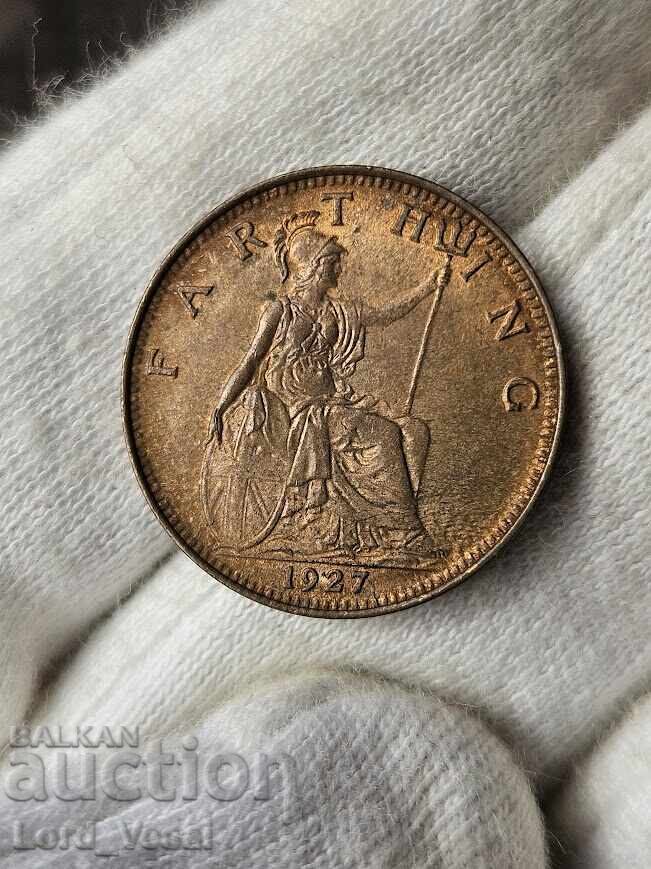 1 φάρθινγκ 1927-G5-4/B Fr. 607