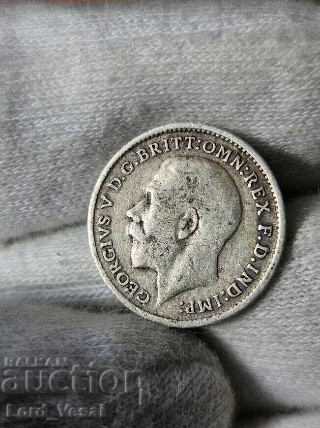 3 pence 1913 - George V - 5 3 pence 1913 - George V - 5