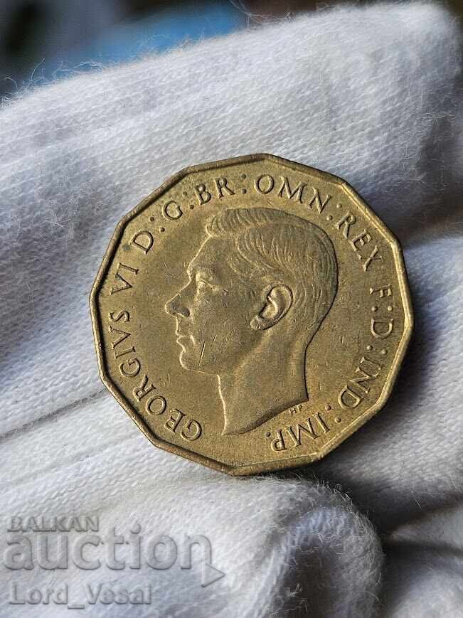 Delivery of 3 Pence 1937