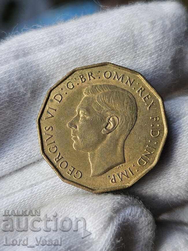 Livrarea 3 pence 1937 Livrarea 3 pence 1937