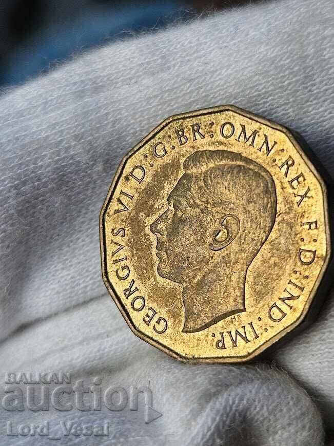 3 Pence 1937 - 6