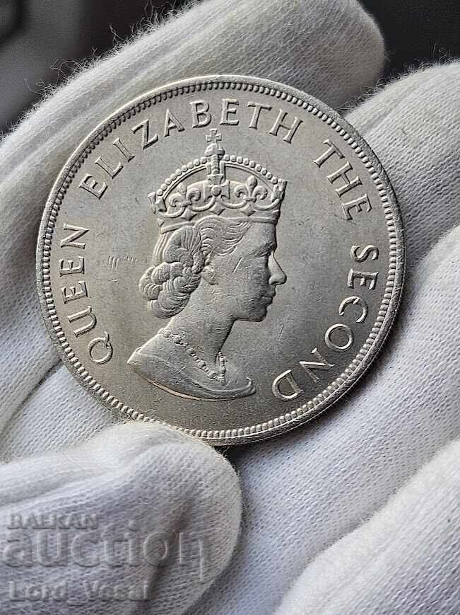 5 Shillings 1966 Jersey with price 10.00 BGN | € 5.11