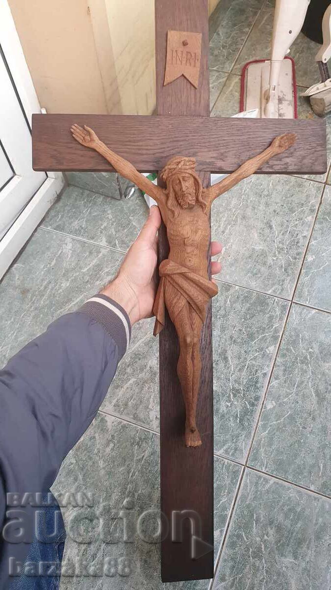 Large Wooden Crucifix - 7 Large Wooden Crucifix - 7