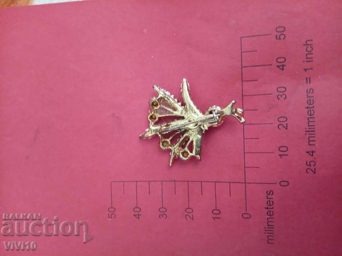 Antique brooch enamel and stones with price € 15.00 | 29.34 BGN