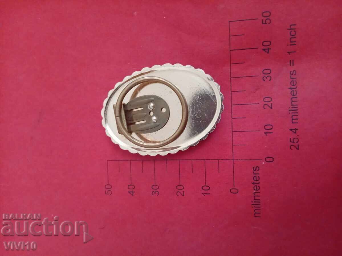 Antique enamel brooch, clips with price € 20.45 | 40.00 BGN