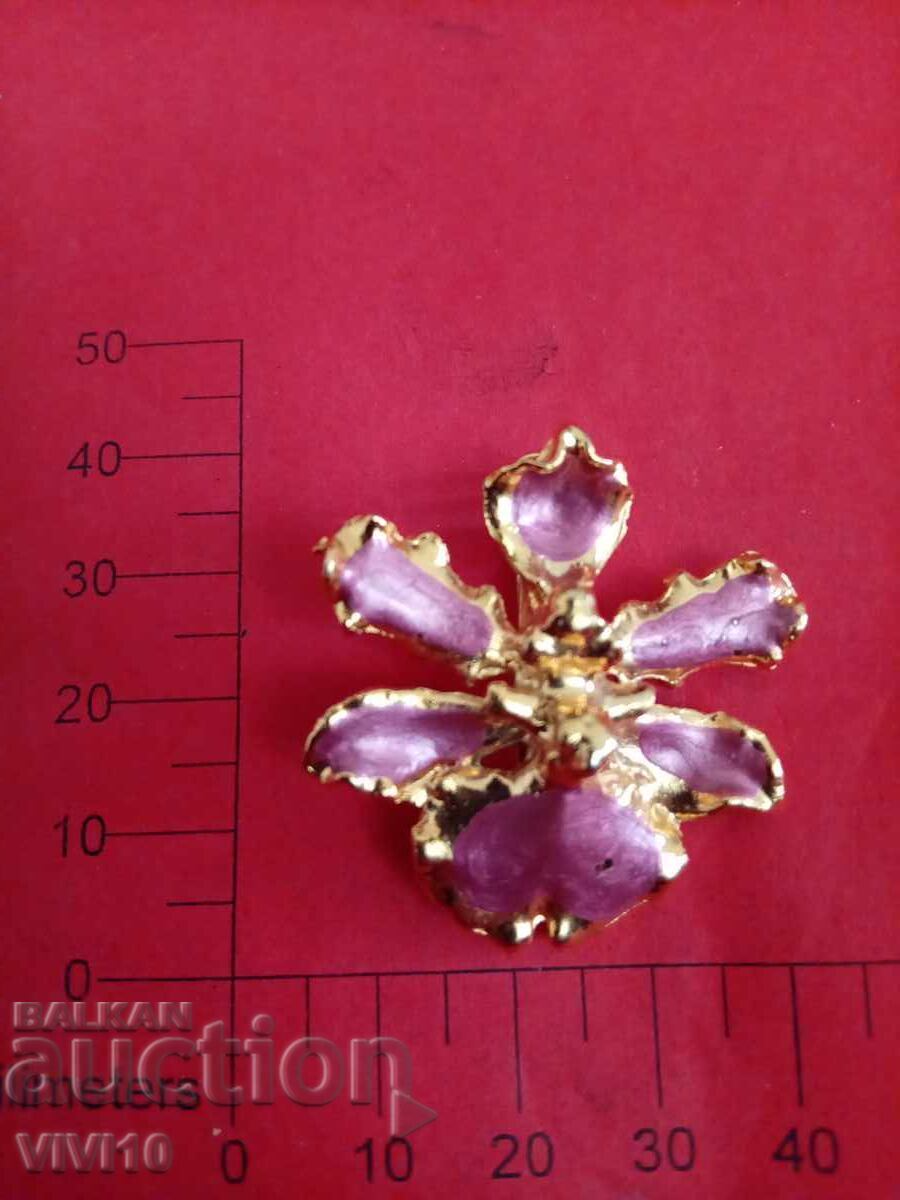 Αντίκα καρφίτσα σμάλτου