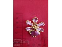 Antique Enamel Brooch