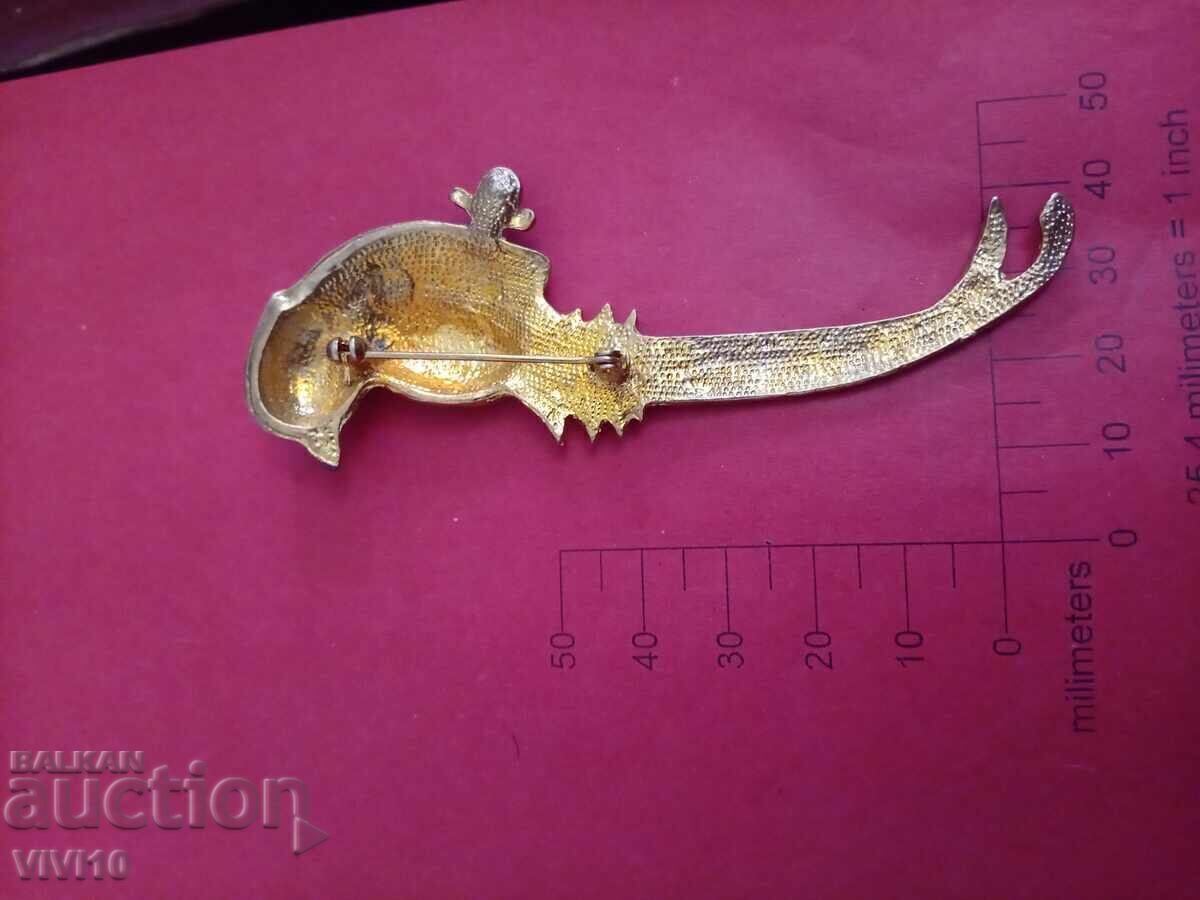 Antique Enamel Brooch with price € 25.56 | 49.99 BGN