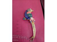 Antique Enamel Brooch