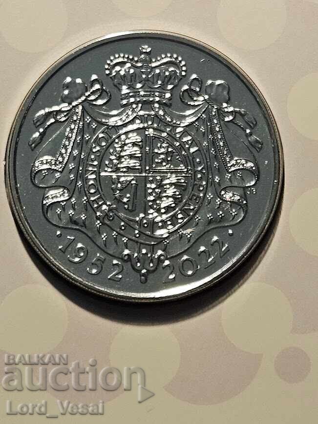 5 Lire 2022 Marea Britanie - 5 5 Lire 2022 Marea Britanie - 5