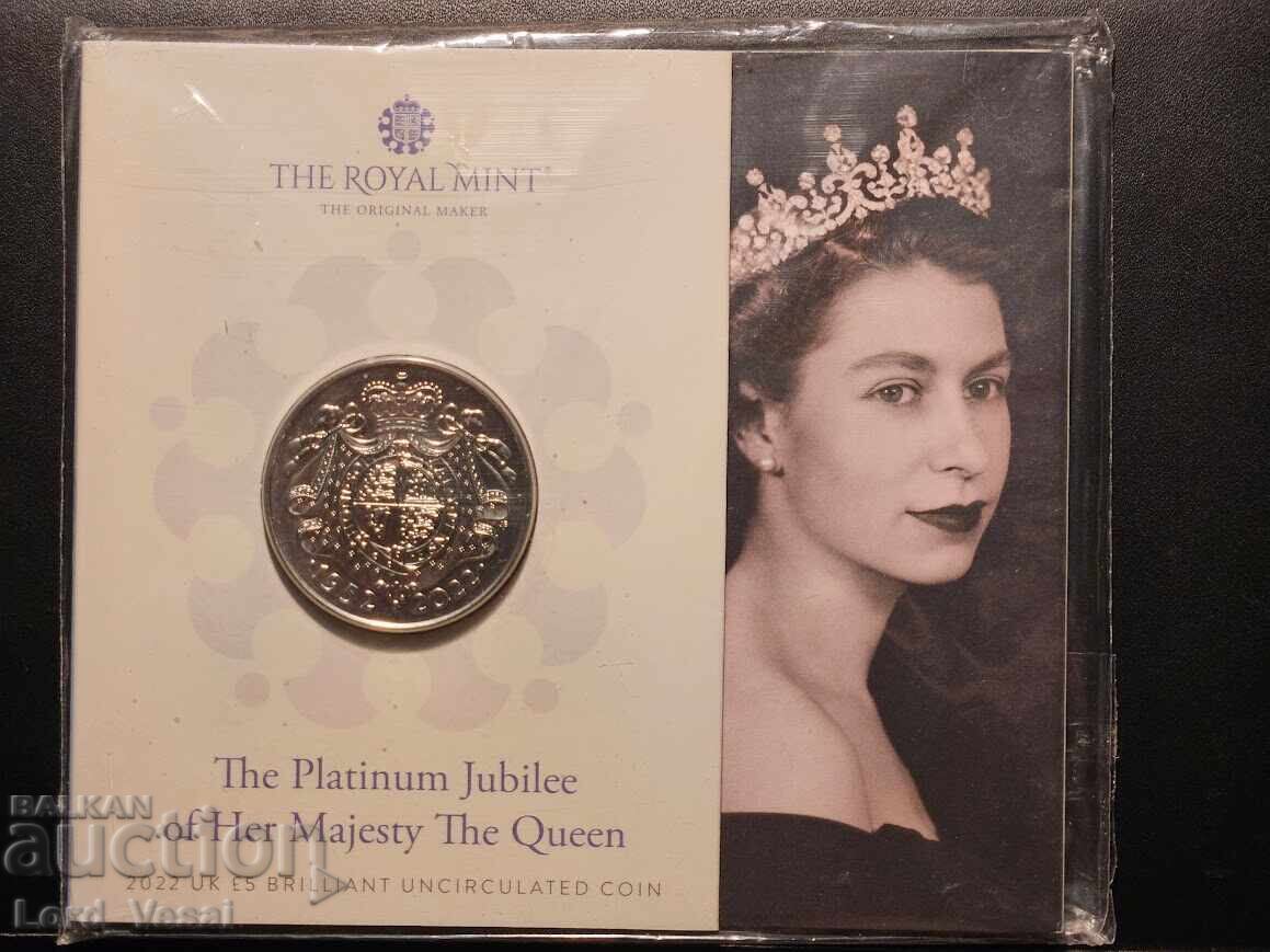 5 Lire 2022 Marea Britanie 5 Lire 2022 Marea Britanie