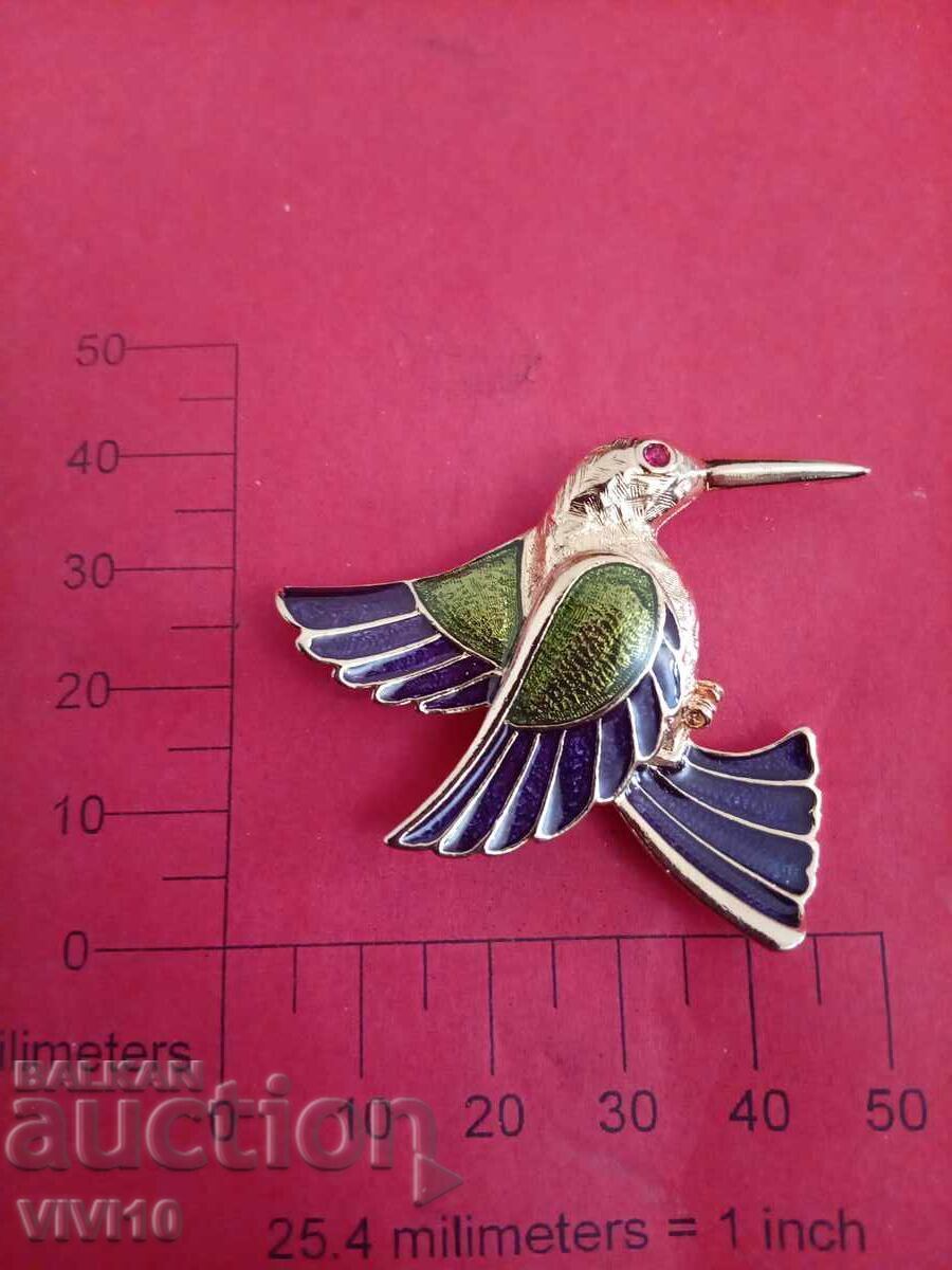 Αντίκα καρφίτσα σμάλτου