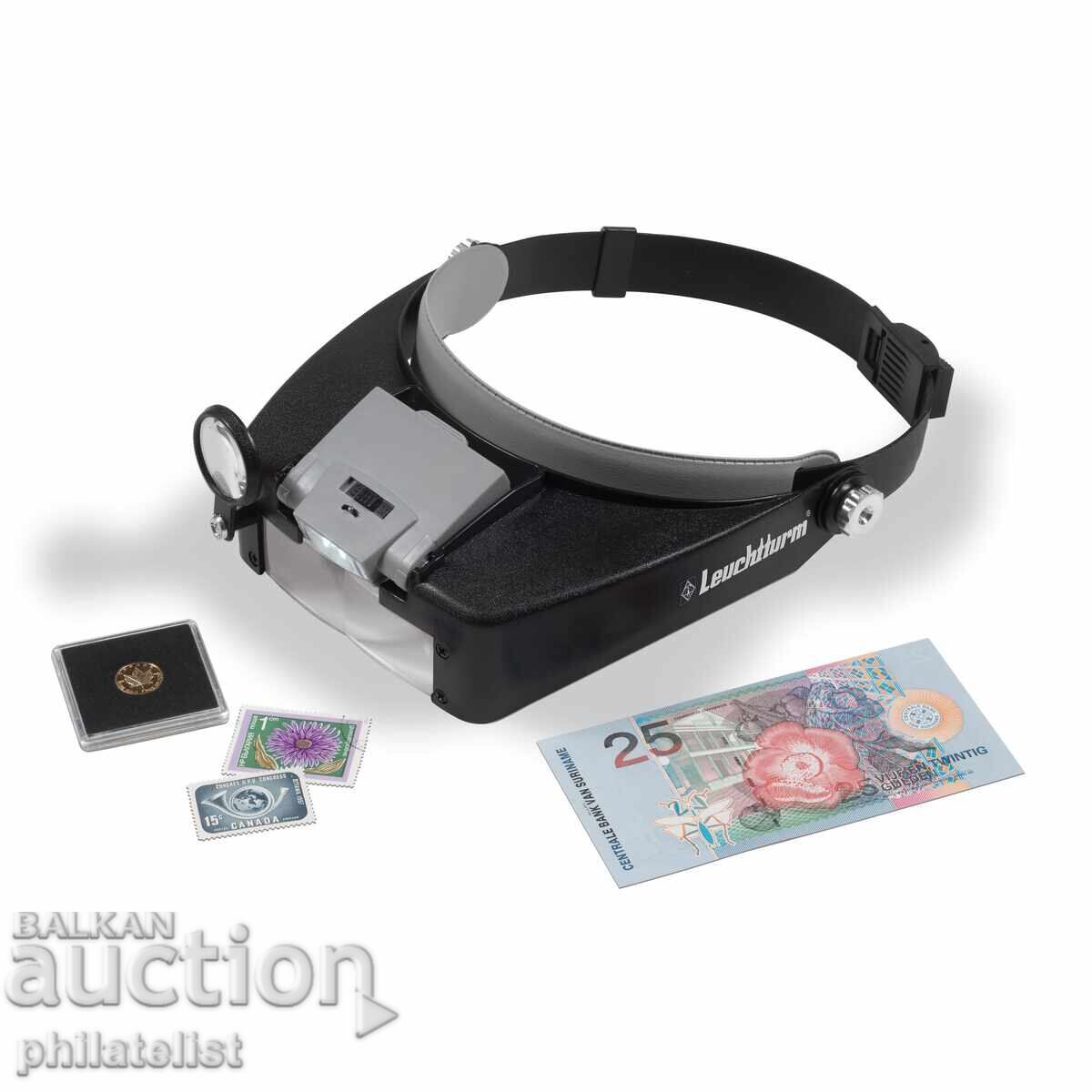 LED Head Magnifier FOKUS with 1.5x to 8x magnification – LEUCHTTURM