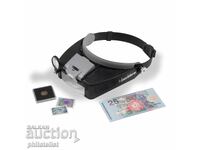 Lupă LED pentru cap FOKUS cu mărire de 1.5x până la 8x – LEUCHTTURM