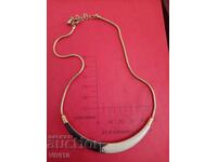 Colier vechi cu email