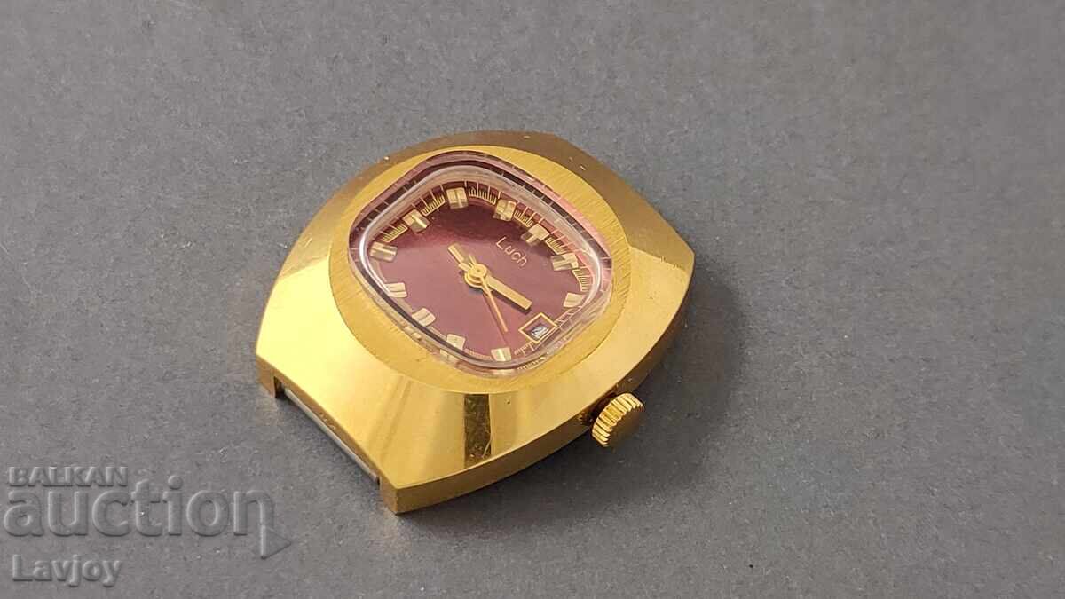 Δημοπρασία Λουτσ☭ Λουχ γυναικείο ρετρό επιχρυσωμένο ρολόι Δημοπρασία Λουτσ☭ Λουχ γυναικείο ρετρό επιχρυσωμένο ρολόι