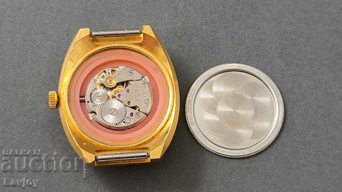 Λουτσ☭ Λουχ γυναικείο ρετρό επιχρυσωμένο ρολόι - 6 Λουτσ☭ Λουχ γυναικείο ρετρό επιχρυσωμένο ρολόι - 6