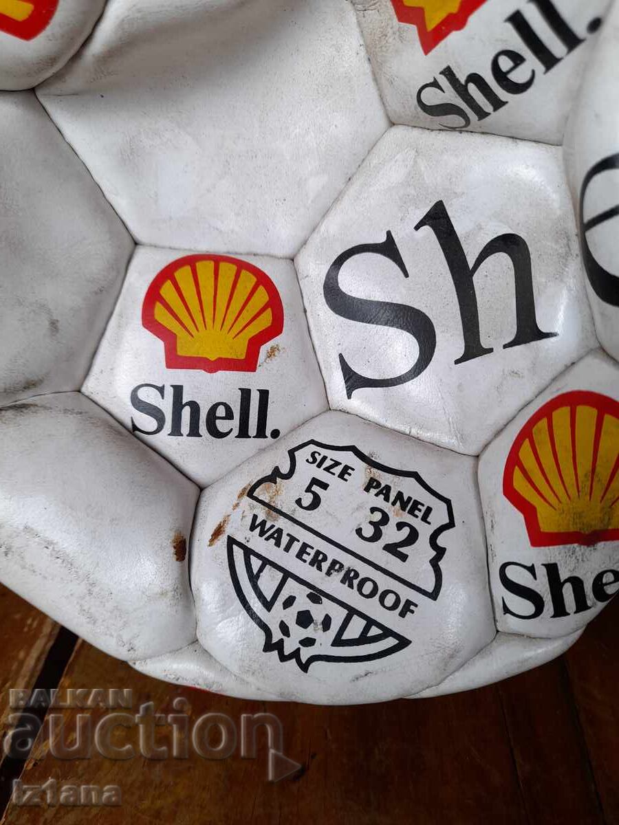 Minge de fotbal veche Shell - 6 Minge de fotbal veche Shell - 6
