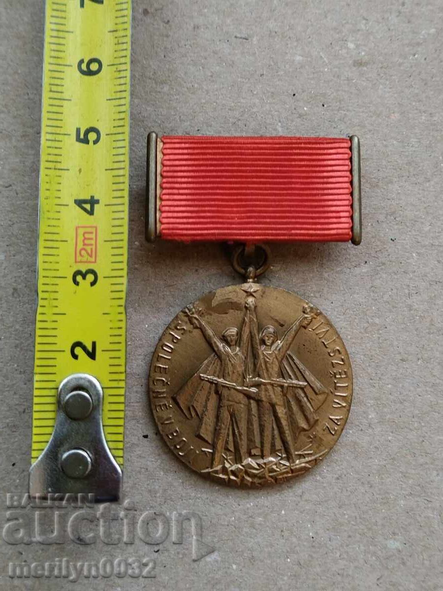 Δημοπρασία Σήμα στήθους τσεχικού αντιφασιστικού μεταλλίου