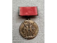 Σήμα στήθους τσεχικού αντιφασιστικού μεταλλίου