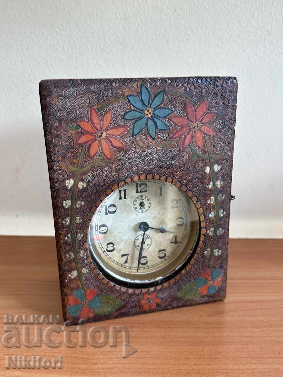 Стар Будилник HALLER с Кутия Стар Будилник HALLER с Кутия