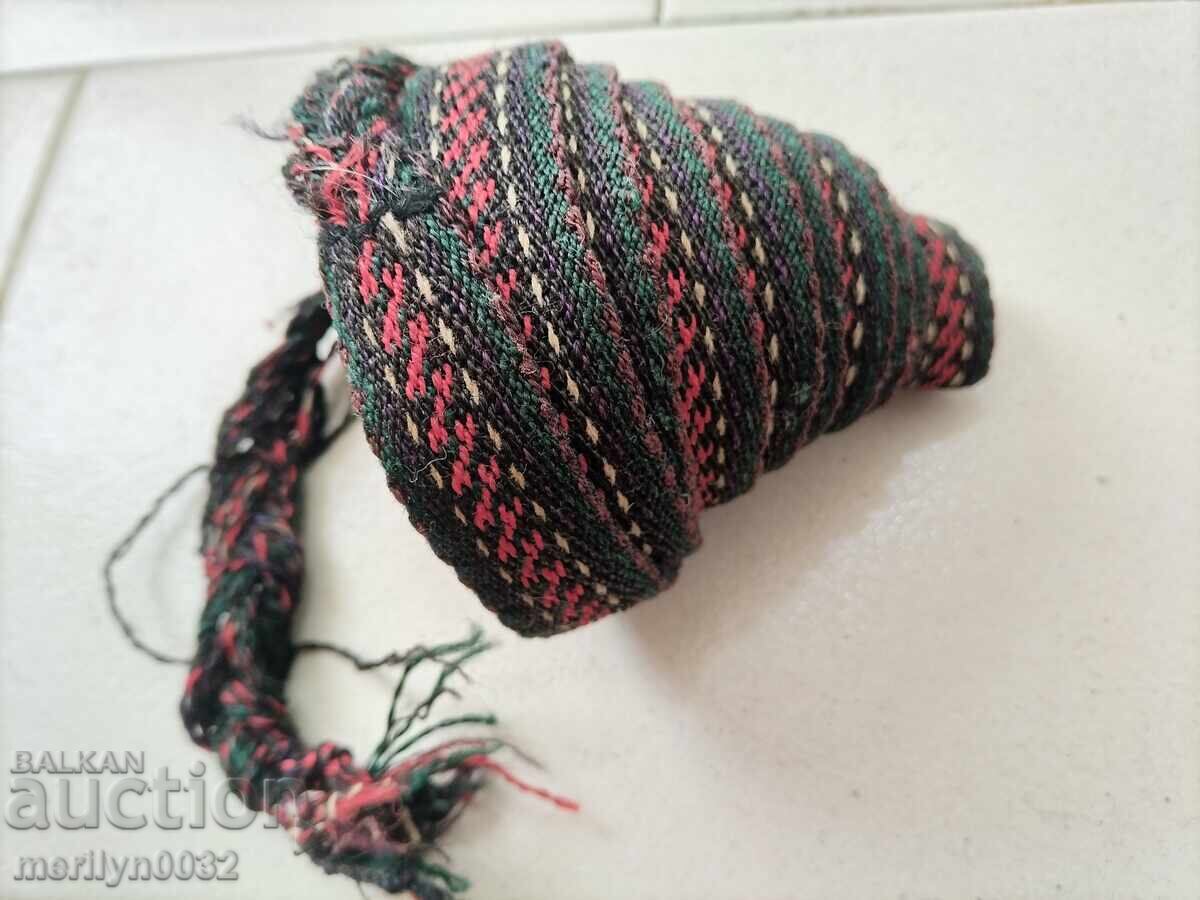 Παλαιό χειροποίητο υφαντό ζωνάκι 2.50 μέτρα ζώνη παραδοσιακή φορεσιά