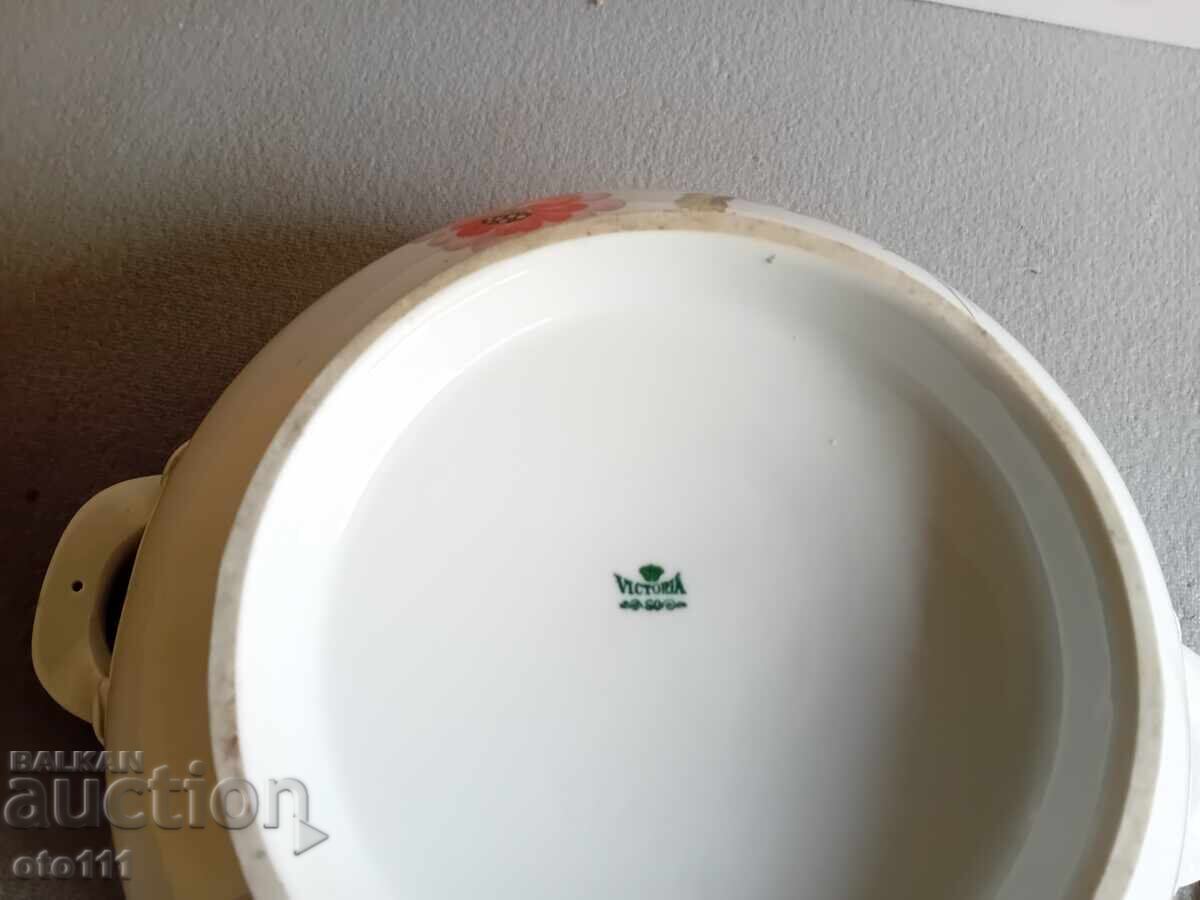 STAR PORCELAIN SOUP TUREEN - 7