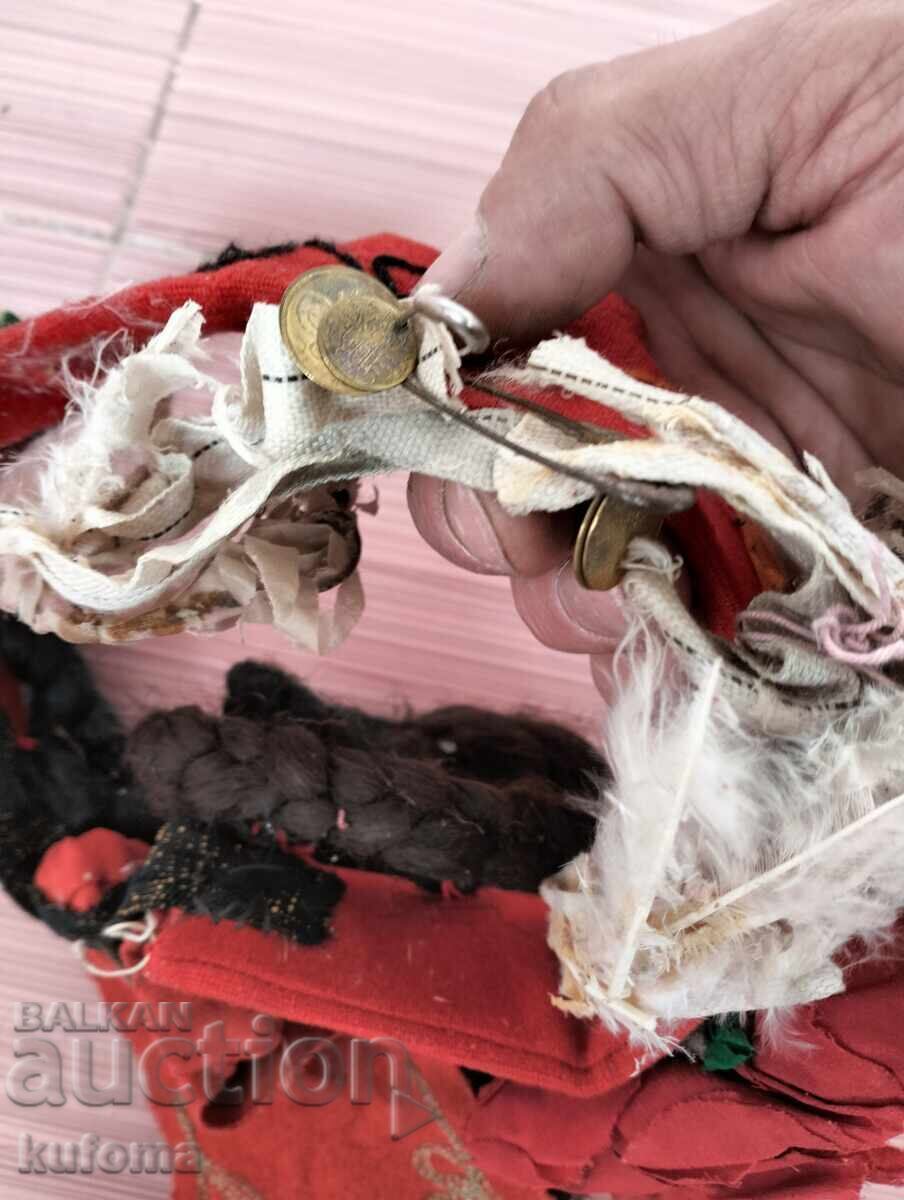 Стар автентичен косичник за народна носия - 7 Стар автентичен косичник за народна носия - 7