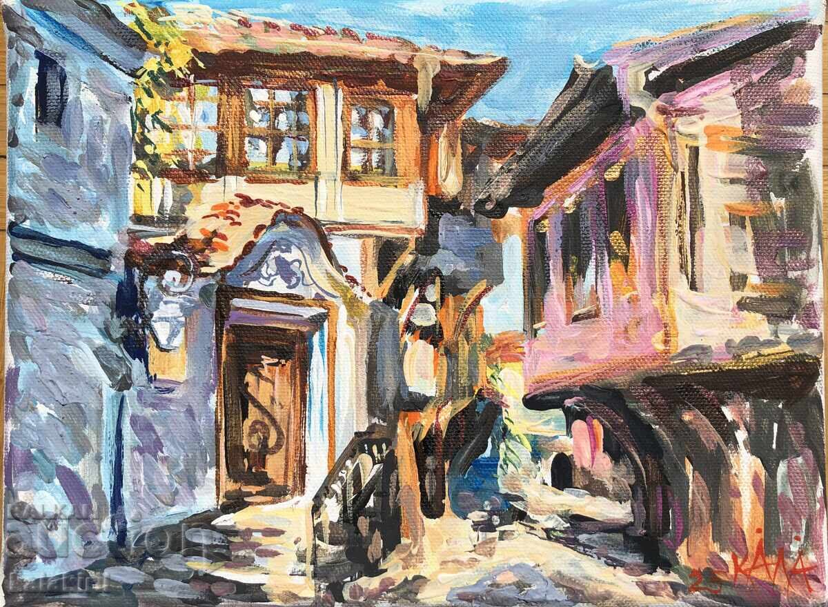 Houses from Old Plovdiv Houses from Old Plovdiv