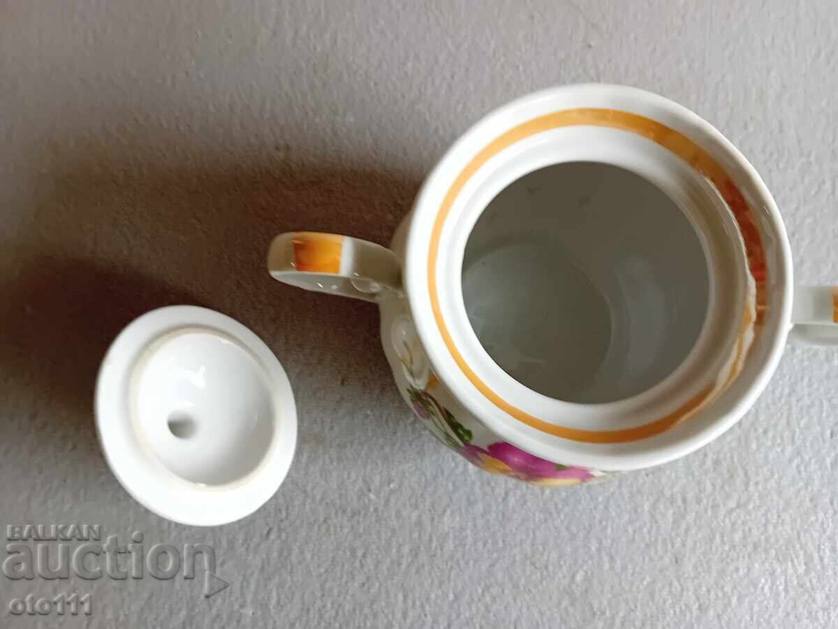 Auction  OLD PORCELAIN SUGAR BOWL