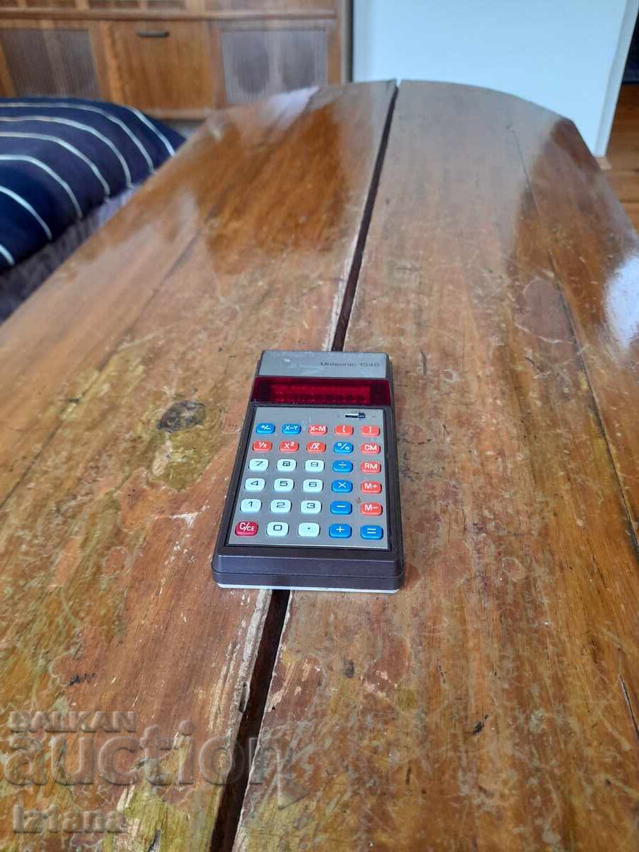 Old Unisonic 1548 calculator Old Unisonic 1548 calculator