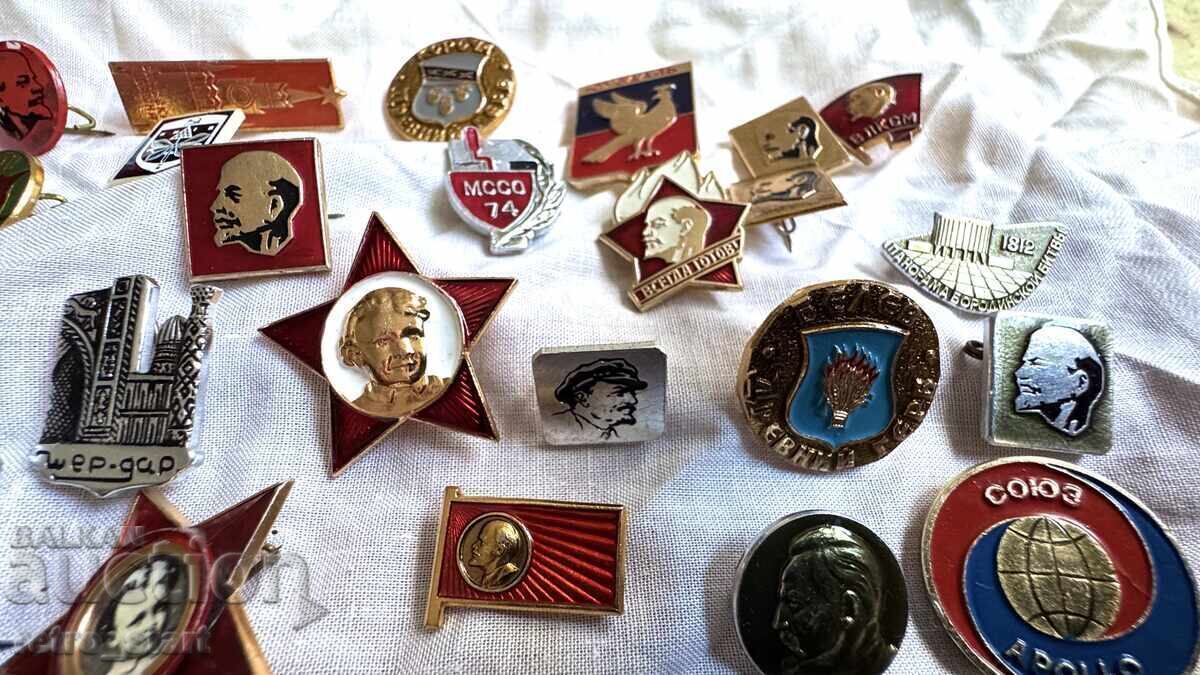 Russian Badges 70 pieces - 5