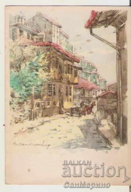Carte poștală Bulgaria Vl. Manski Târnovo Vedere 4*