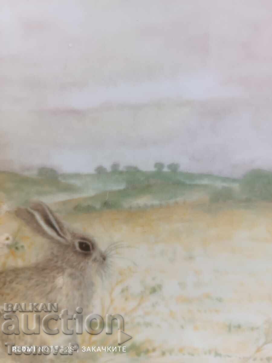 Auction  Decorative porcelain plate by Royal Doulton