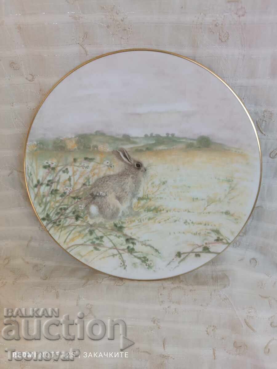 Decorative porcelain plate by Royal Doulton