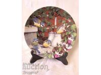 Farfurie decorativă din porțelan englezesc de COALPORT