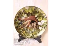 Farfurie decorativă din porțelan englezesc